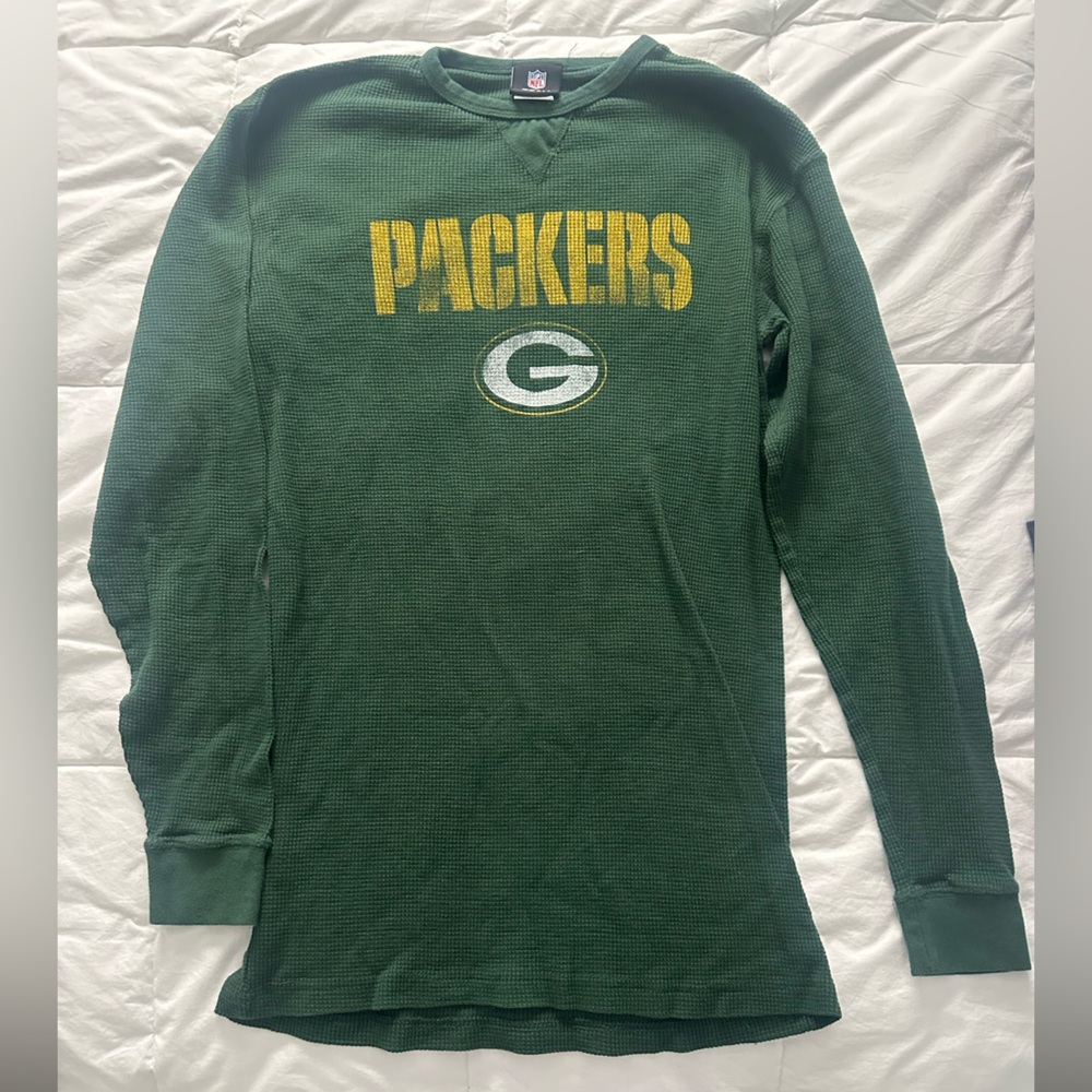 NFL Packers Team Apparel Dark Green Shirt